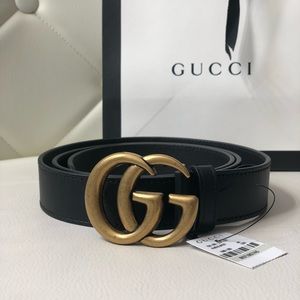 Gucci leather belt